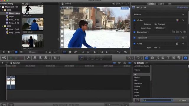 Final Cut Pro Cinematic Look Tutorial смотреть онлайн