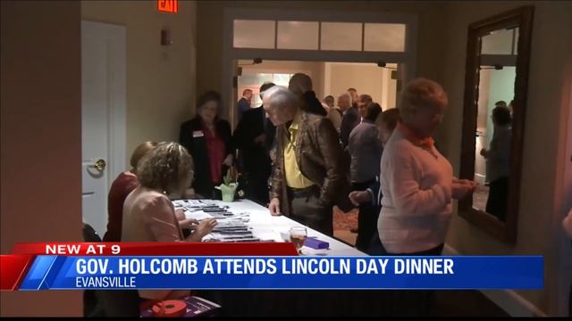 Members of the Republican Party attend annual Lincoln day dinner in Evansville смотреть онлайн