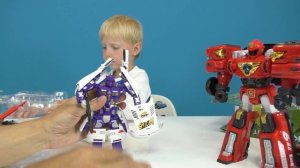 Тоботы трансформеры: Киберботы роботы - гоночные машины и Тобот R