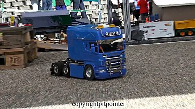 Tamiya stunning mega Scania 560 hp Longliner special truk смотреть онлайн