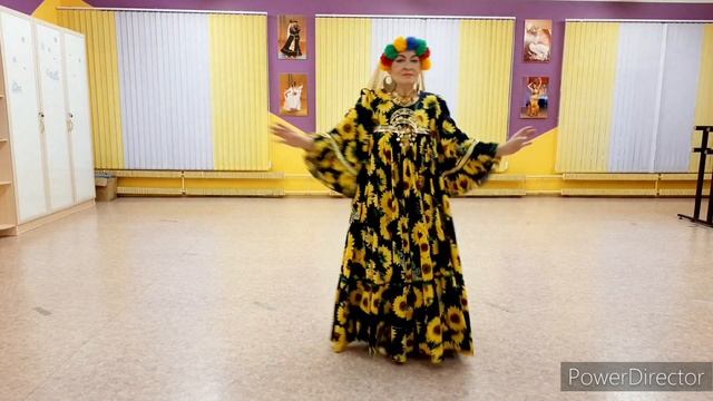 Наталья Горних. Фалляхи. Восточный танец в Северодвинске смотреть онлайн