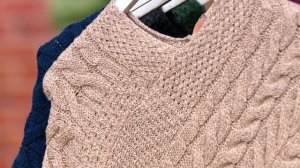 Kilronan Merino Wool V-Neck Poncho on QVC