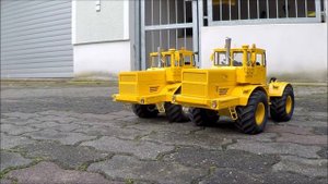 Traktor RC Kirovets Sound K700-A V8 vs. K701 6x6 V12 Кировец