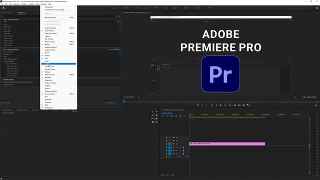 How To Show Libraries Panel Premiere Pro 2022 смотреть онлайн