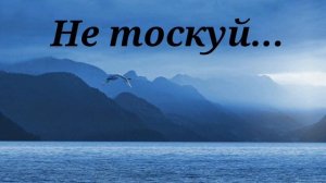 Не тоскуй... Христианская песня МСЦ ЕХБ
