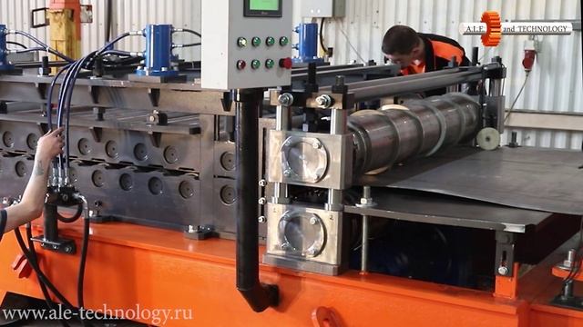 Автоматическая линия продольно и поперечной резки металла от 0.2 до 4 мм