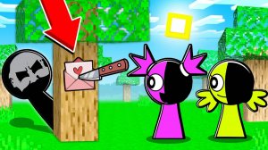 ТАЙНЫЙ ПОКЛОННИК КИКИ И БУБА СПРАНКИ В МАЙНКРАФТ МОД SPRUNKI МУЛЬТИК