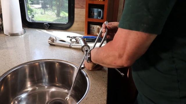How To Replace And Install An RV Kitchen Faucet – RV Upgrades – RV Mods