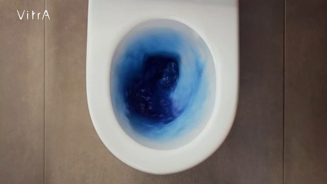 VitrA QuantumFlush. Тест с чернилами. смотреть онлайн