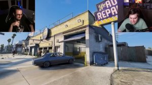 РЕАКЦИЯ НА ГТА VS РЕАЛЬНАЯ ЖИЗНЬ С COFFI!