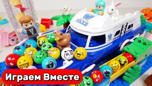 Развивашки детям ! Строим развивающий конструктор с САМОЛЁТОМ ✈️ ЛЕГО ДУПЛО ! Видео для детей