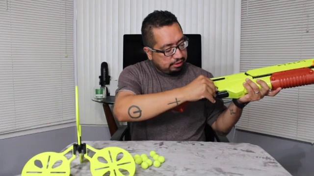 UNBOXING THE NERF SATURN XX-1000 смотреть онлайн