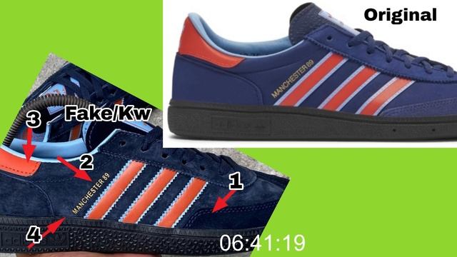 Adidas Manchester 89 SPZL "Dark Blue" FX1500 || Perbedaan Asli dan Palsu смотреть онлайн