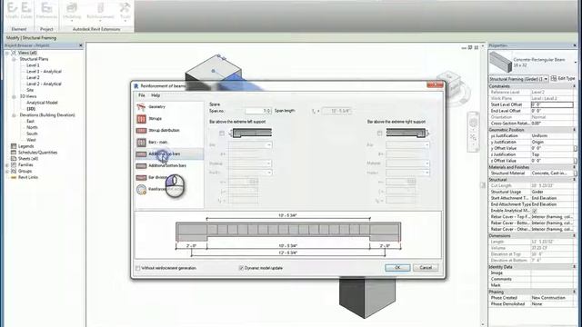Revit Extensions Beam Rebar Creation - A How To Guide смотреть онлайн