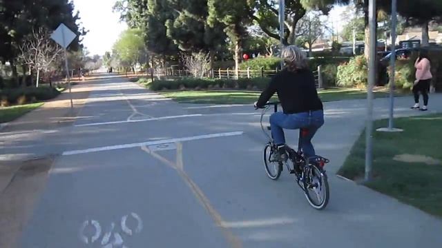 Tern Folding Bikes on the Whittier Greenway Trail