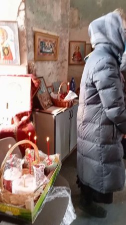 Освящение куличей 2024 год