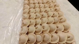 Пельмешки новогодние.