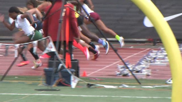 Tara Davis Wins 2016 Arcadia Invite 100m Hurdles смотреть онлайн