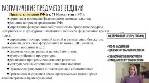 4.11 Федеративное устройство РФ. ЕГЭ.