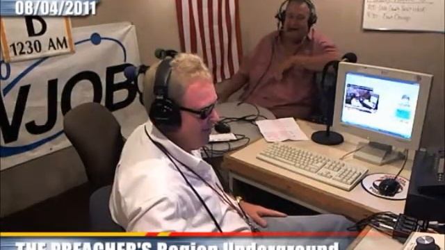 Preacher with BigGeorge playing "Preacher's Password Game"