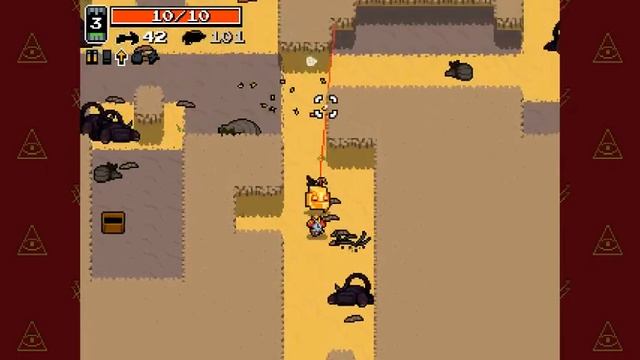 570RMP1R473 Plays Nuclear Throne pt. 1 (NO COMMENTARY)