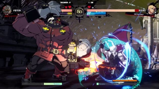 GGST | FAB (Potemkin) VS DN7 (Sin) | Guilty Gear Strive High level gameplay