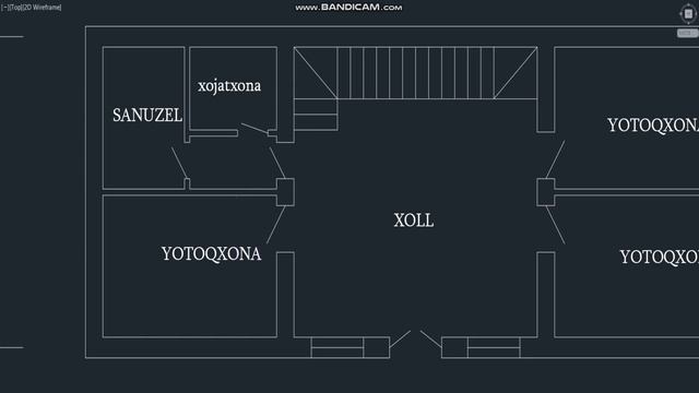 ✅ 1 Сотих Ерга. 2 каватли лойиха. Ихчам Уй Лойихаси. 6.4x15.2 метрга план. смотреть онлайн