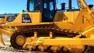Работа бульдозера Komatsu D155AX 6