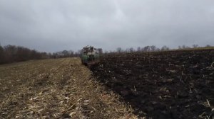 Третья скорость.рабочий режим.пашем на Т-150к с Ямз 238 /Moldova