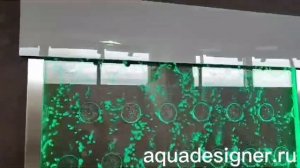 Вихревая пузырьковая панель с шайбами