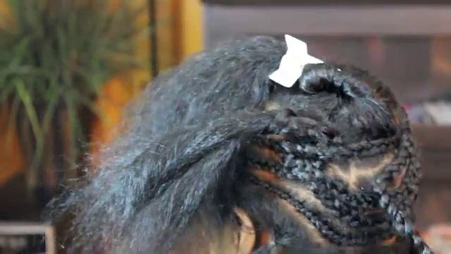 Easy Braid Pattern for Removable Sew in or 3/4 Wig смотреть онлайн