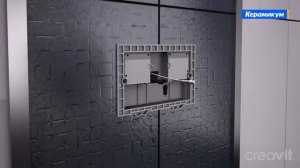 Creavit. Кнопки смыва