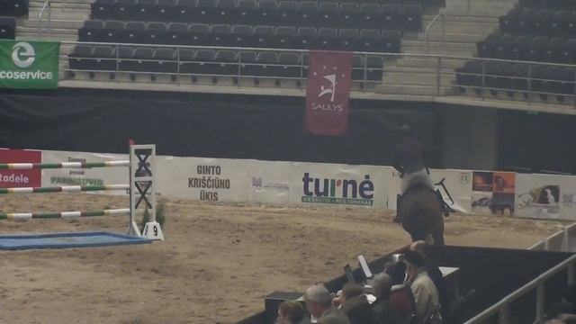 Siauliai International Horse Show. Маршрут 140 см, Лошадь Бивальди. смотреть онлайн