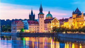 Прага, Чехия 🏰 - Вечерняя пешеходная экскурсия в формате 4k HDR | #шариклайф