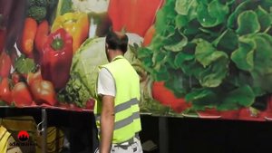 Задержание мошенника парковки на рынке