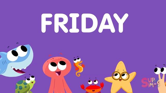 Days Of The Week _ Kids Song _ Finny The Shark смотреть онлайн