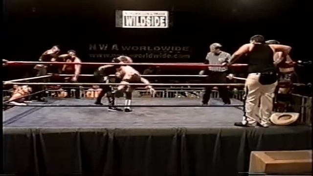 Buck, Walters & Flyer vs Sells, Stryknyn & Harden with Kitty NWA Wildside Black Friday 2-25-05 смотреть онлайн