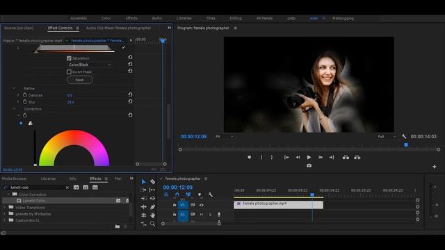 Adobe Premiere Pro : Color Grading In HSL Secondary Part 1