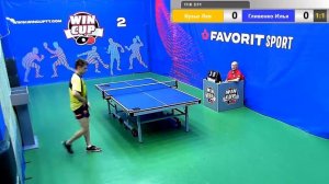 Кузьо Лев 3-1  Гливенко Илья  13.07.19 Зал № 2  Вечерний Турнир  WIN CUP