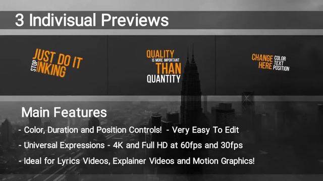 Top 7 Premiere Pro Lyrics Template смотреть онлайн