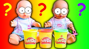 Куклы Пупсики Артёмка и Амелия Сюрпризы Игрушки из Мультики видео для Детей