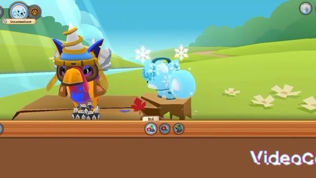 обзор на пета снежная сумчатая летяга в animal jam