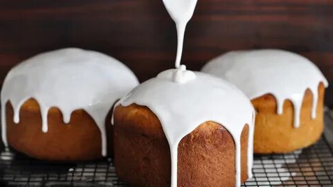 Глазурь для Куличей по-столовски...🧁🍫😋    Рецепт в описании ✍️
