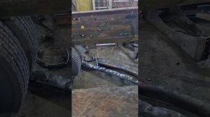 Замена части рамы