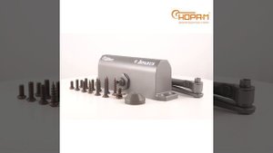 Доводчик дверной 440 isparus НОРА-М, цвет графит (бронза)