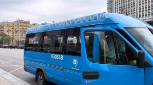 Автобус Луидор-223206(MB Sprinter Classic) следует по маршруту 533 ”м. Ботанический Сад - м. ВДНХ”