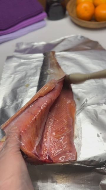 Горбуша в духовке | Pink salmon in the oven #рецепты