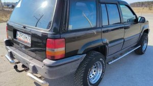 внешний вид + работающий движок Jeep Grand Cherokee 4.0 AT, 1993