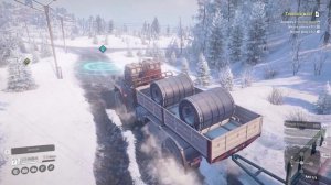 SnowRunner. Амур. Чернокаменск. Поручение "Главный мост".