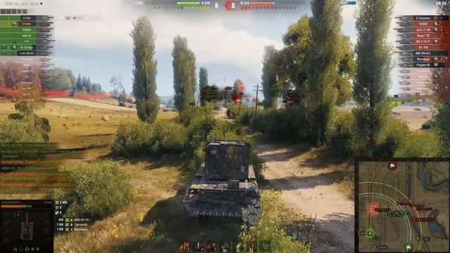 FV4005 Stage II   10к УРОНА из Засады на Прохоровке   World of Tanks смотреть онлайн